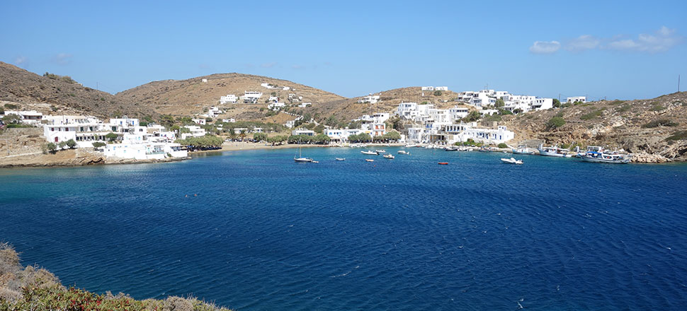 Ο κόλπος του Φάρου στη Σίφνο