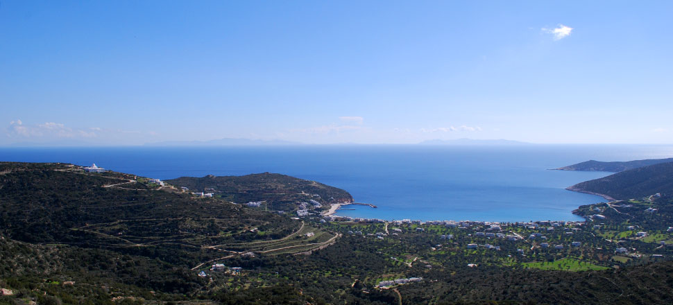 Ο κόλπος του Πλατύ Γιαλού