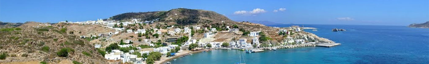 Το λιμάνι της Ψάθης στην Κίμωλο